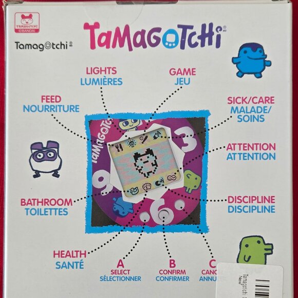 BRAND NEW, 2022, TAMAGOTCHI NEON LIGHTS EDITION, VIRTUAL PET, STILL IN THE BOX!! - Picture 3 of 3